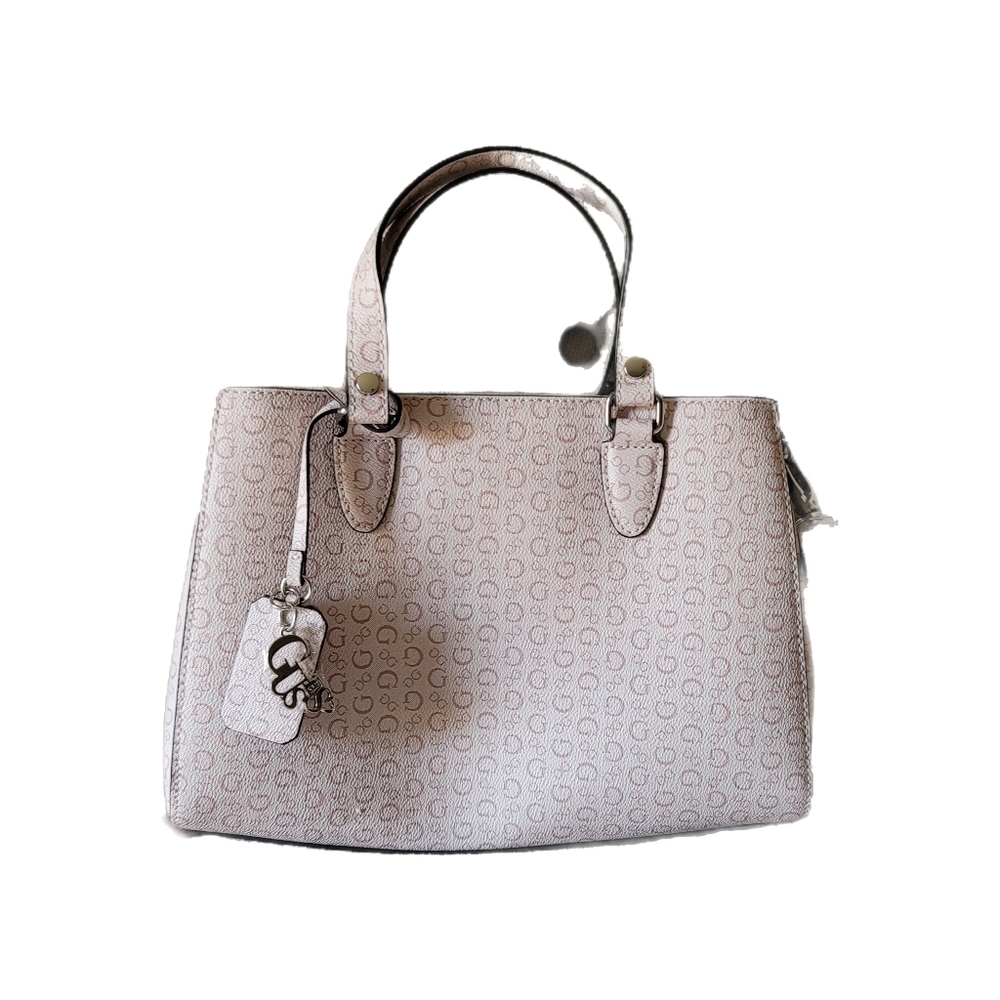 Guess Handbag Pink Satchel Crossbody Bag - Picture 6 of 6
